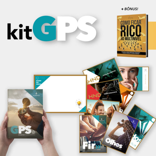 Kit GPS + Livro do Lucas + Material de Apoio Para o Seu Sucesso!